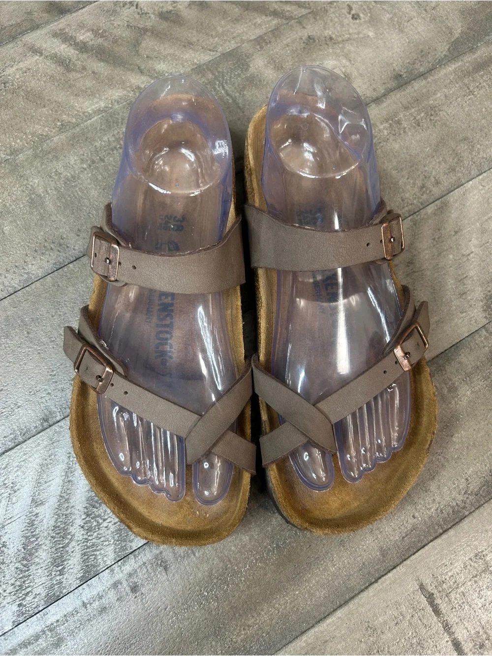 Birkenstock Mayari Mocha Brown Sandals Women’s EU 38 US 7
